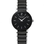 Montre Femme CERAMIC Cadran Noir Bracelet Acier-Céramique Noir