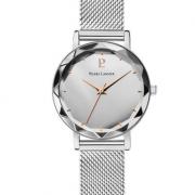 Montre Femme MULTIPLES Cadran Argenté Bracelet Acier Milanais Argenté