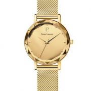 Montre Femme MULTIPLES Cadran Doré Bracelet Acier Milanais Doré