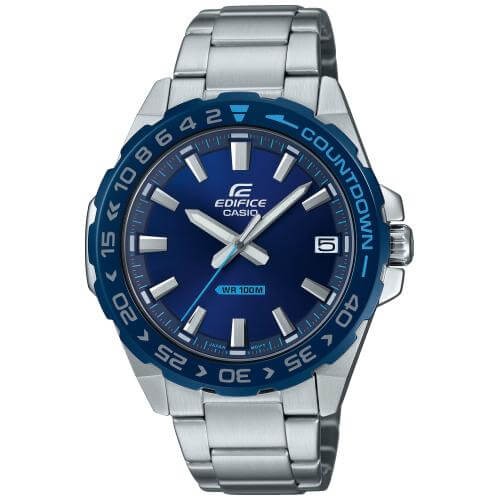 Montre Edifice homme acier avec dateur