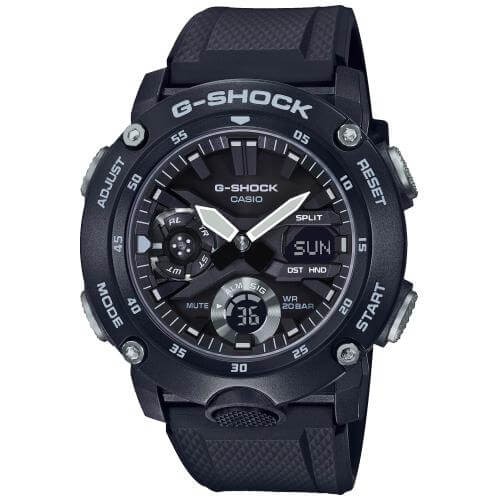 Montre G-shock homme résine avec rétroéclairage LED