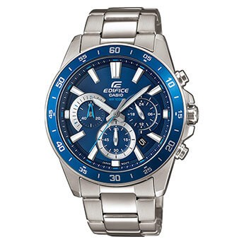 Montre Edifice homme chronographe acier