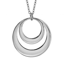 Collier argent (jusqu'à 2 prénoms)