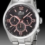 Montres Lotus homme chronographe acier